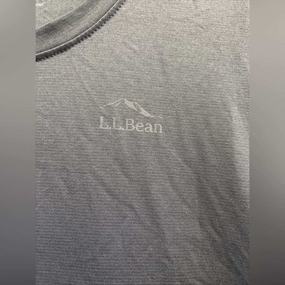 L.L. Bean Women's Gray Short Sleeve Top - Picture 11 of 11